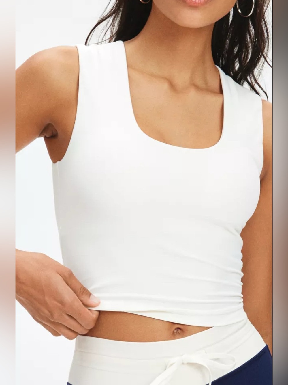 The Upside Onyx Kori Cropped Tank Top